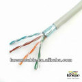 Pure copper 26awg ftp cat5e cable 4 pair 100Mhz+/350Mhz with peak performance